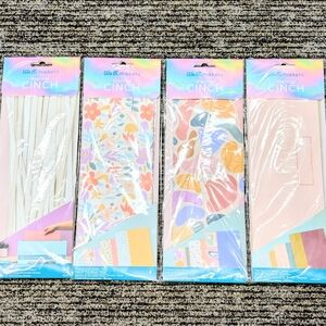 We R Makers THERMAL CINCH BINDING SPINE KIT Glue Strips, Spines Floral Retro